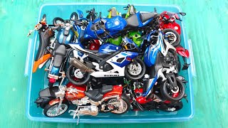 Box Full of Model Bikes 1/12 Scale Collection | Dirt Bike Model, Sport Bike Model and Naked Bike