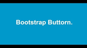 Bootstrap Buttons
