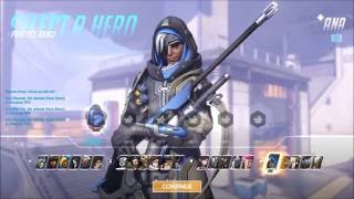 Overwatch : Ana (1.1.0 PTR Practice Range)