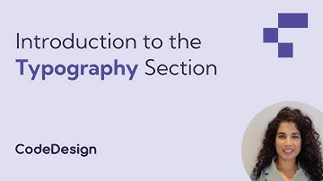 The Typography Section