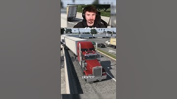 The Worlds Longest Truck Is Hard To Drive 😅 #americantrucksimulator