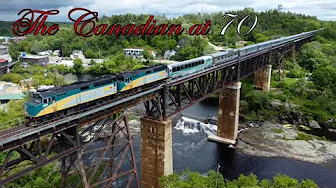 The Canadian at 70! Riding the Classic Streamliner!