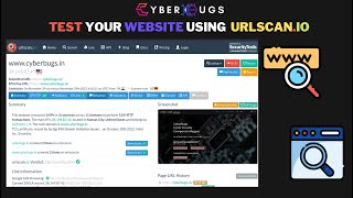 Test Your Website Using URLScan.io | Full URLScan.io Review  | Test Website Online | In Hindi