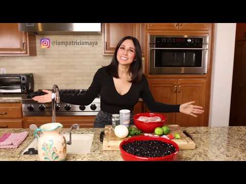 Pork and black beans stew