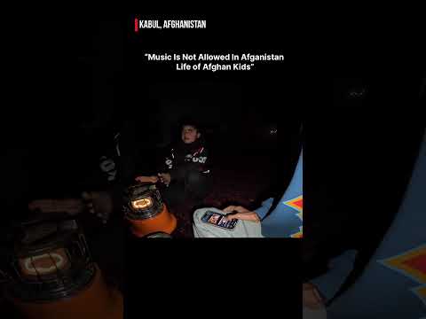 No Music In Afganistan Afganistan Kabul 