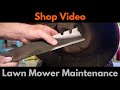 Shop Video - DIY Lawn Mower Maintenance
