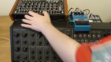 MFB Tanzbar, Korg MS20 & DOD FX90 Delay