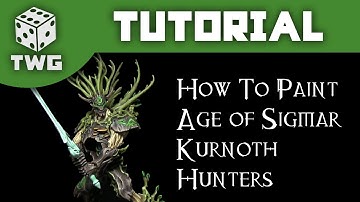 How To Paint Kurnoth Hunters - Warhammer Age of Sigmar Sylvaneth Tutorial (The War Gamer)