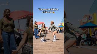 “She Did It Again” dance in public 😱- Montana Tucker & Enola Bedard #tyla #zaralarsson #dance