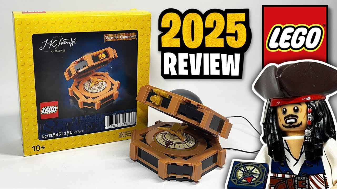 LEGO Pirates of the Caribbean Captain Jack Sparrow's Compass GWP Set Review