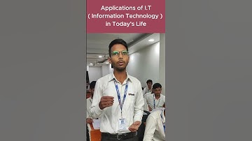 Applications of IT ( Information Technology ) in Today