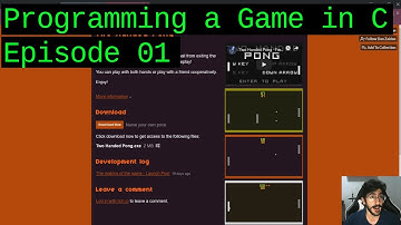 Making a game in C from scratch! Ep 01: [Platform Layer and Software Rendering Programming]