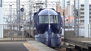 【ラピート到着！】南海電車 50000系 特急ラピートβ関西空港行き 泉佐野駅