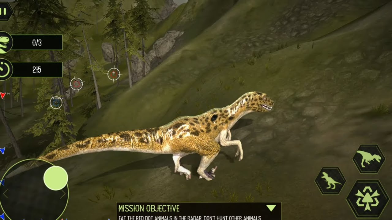 Best Dino Games - Jungle Dinosaur Simulator  Android Gameplay