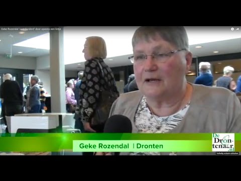 Geke Rozendal ‘overdonderd’ door opeens een lintje | Video