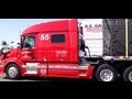 American Trucks  At Truck Stop - Trucks in USA