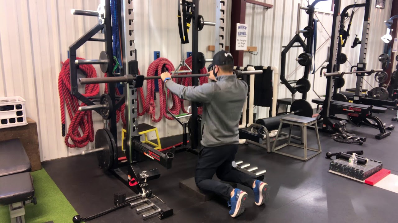 Barbell Assisted Sissy Squat YouTube