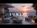 Rooftop Sunset Chillout Music | Relaxing Ambient Lounge for Golden Hour