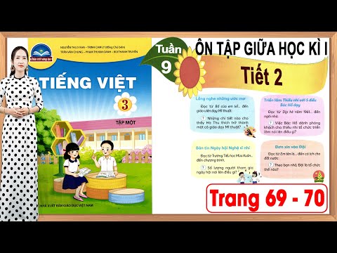 Video Tiếng việt lớp 3 chân trời sáng tạo tuần 9 |Ôn tập... - YouTube