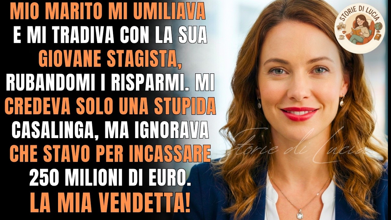 "Mi stai dicendo che tua moglie è la notizia principale di Forbes?" Questa è la domanda che Fabio urlò a mio marito quel lunedì mattina, mentre il suo caffè si rovesciava sui pantaloni nuovi. Solo...