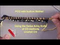 Provisional Cast On With Built in Lifeline Using Crochet CO