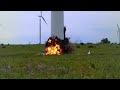 V82 wind turbines  controlled demolition inc