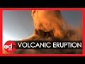 Spectacular timelapse as mexicos popocatepetl volcano erupts again