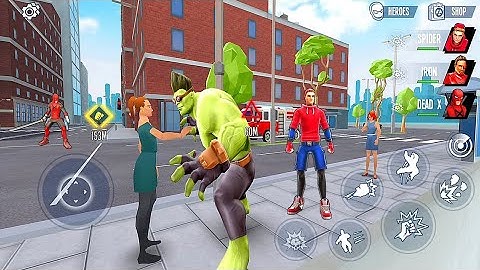 Spider Fighter 2 - Gameplay Walkthrough part 9 - 12🔥(iOS,Android)