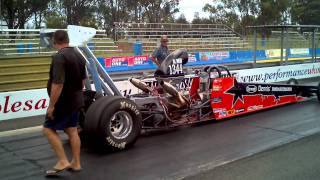 Sarahs Dragster Run Warwick Dragway