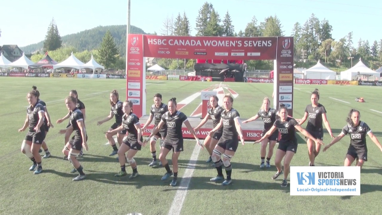 New Zealand Black Ferns (Women's Rugby Sevens team Haka YouTube