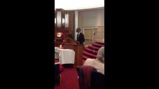 Wesley Thompson- 2013 John R. Claypool Preaching Award Winner