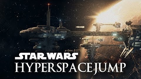 STAR WARS Hyperspace Jump - VFX Breakdown - After Effects, Element 3D