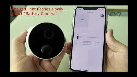 AOOGD C2 Battery camera connection WiFi method video（choose 1080P and above resolution to watch）