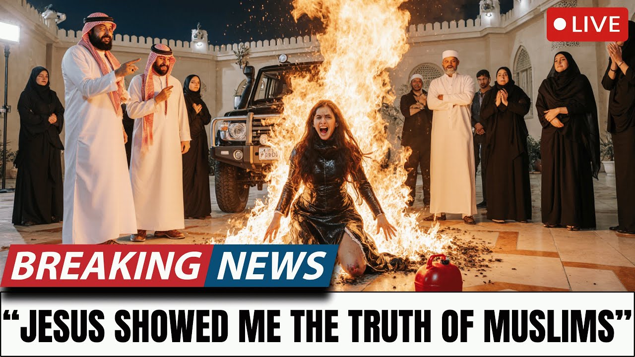 Saudi Princess Set On FIRE For Reading Bible, Then JESUS SAVES HER