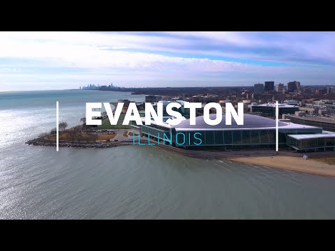 Evanston, Illinois | 4K drone footage