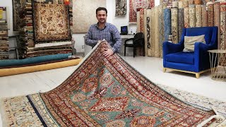 Unique colors in hand knotted carpets | Afghani fine quality carpets | Galicha carpets