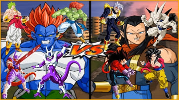 Dragon Ball Z Budokai Tenkaichi 3 - Movie Villains VS GT Characters [Request Match]