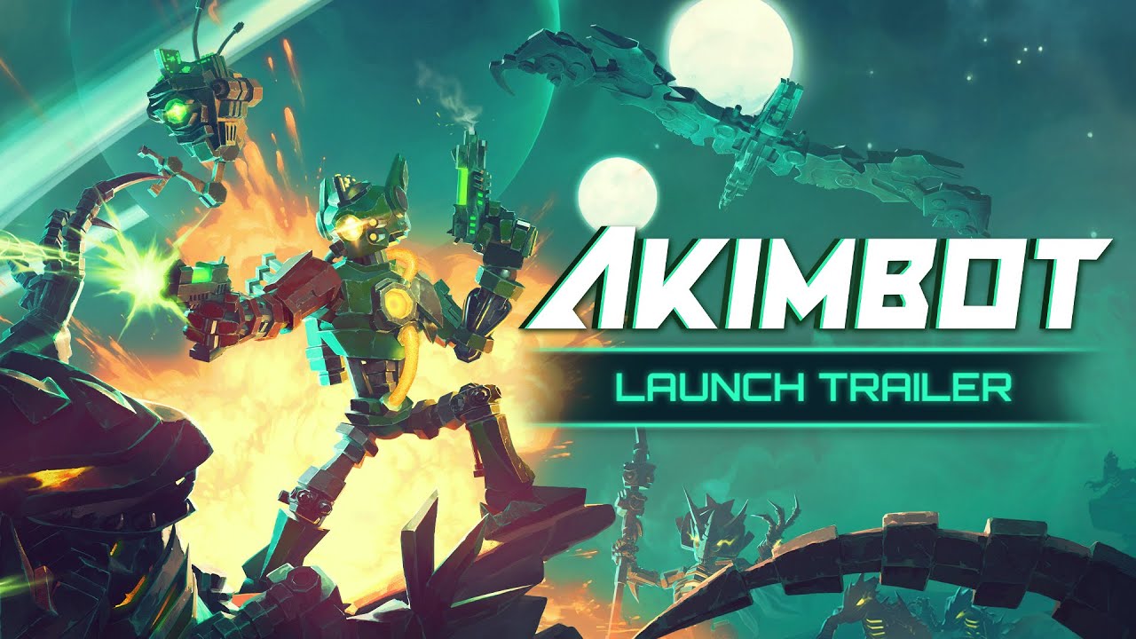 It’s Almost Time To Boot Up AKIMBOT 1 YouTube player