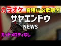 【カラオケ】サヤエンドウ / NEWS【歌詞・音程バー付】ガイドメロディなし