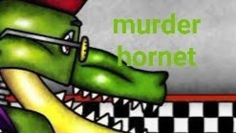 Thumbnail of (SCP/among us/cartoon/fnaf/dc2) murder hornet song by cg5 (full animation)