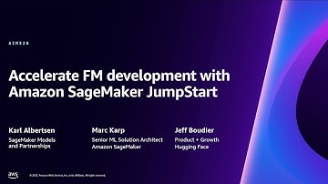 AWS re:Invent 2023 - Accelerate FM development with Amazon SageMaker JumpStart (AIM328)