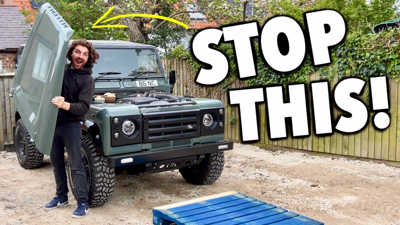 MY LAND ROVER DEFENDER 90 - EASY NEW SECURITY UPGRADE! - YouTube