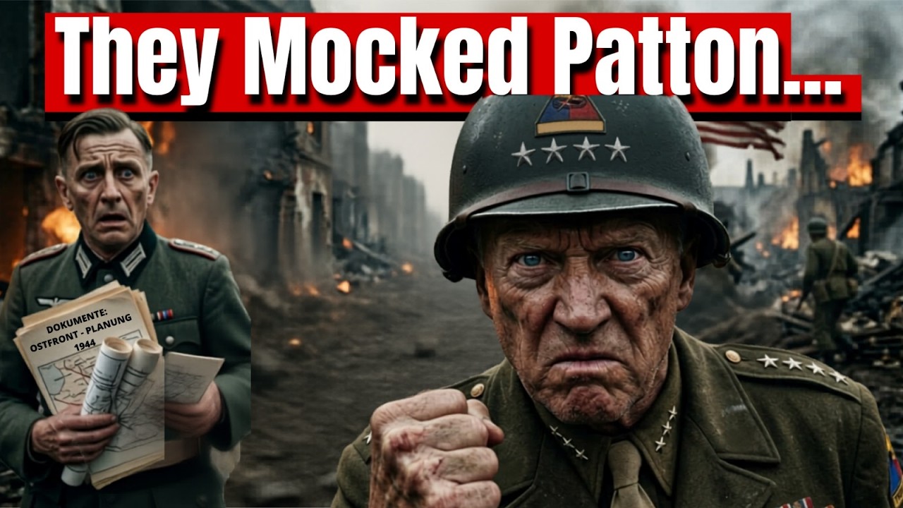 What Patton Did When Germans Said "Americans Are JV Team Compared to Eastern Front"