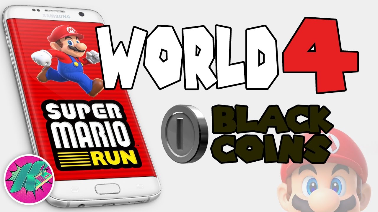 Super Mario Run 2 4 Black Coins