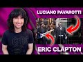 WHO saw THIS collab coming?! Eric Clapton &amp; Luciano Pavarotti!