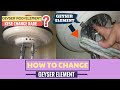 How to change geyser heating element/rod | How to drain geyser | how to drain water heater (part 2)