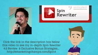 Spin Rewriter 4 0 Review & Best Bonus - 60% Discount