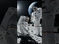 Silent Work on the Moon 🌕😳 #space #moon #astronaut #spacemission #spacevideo