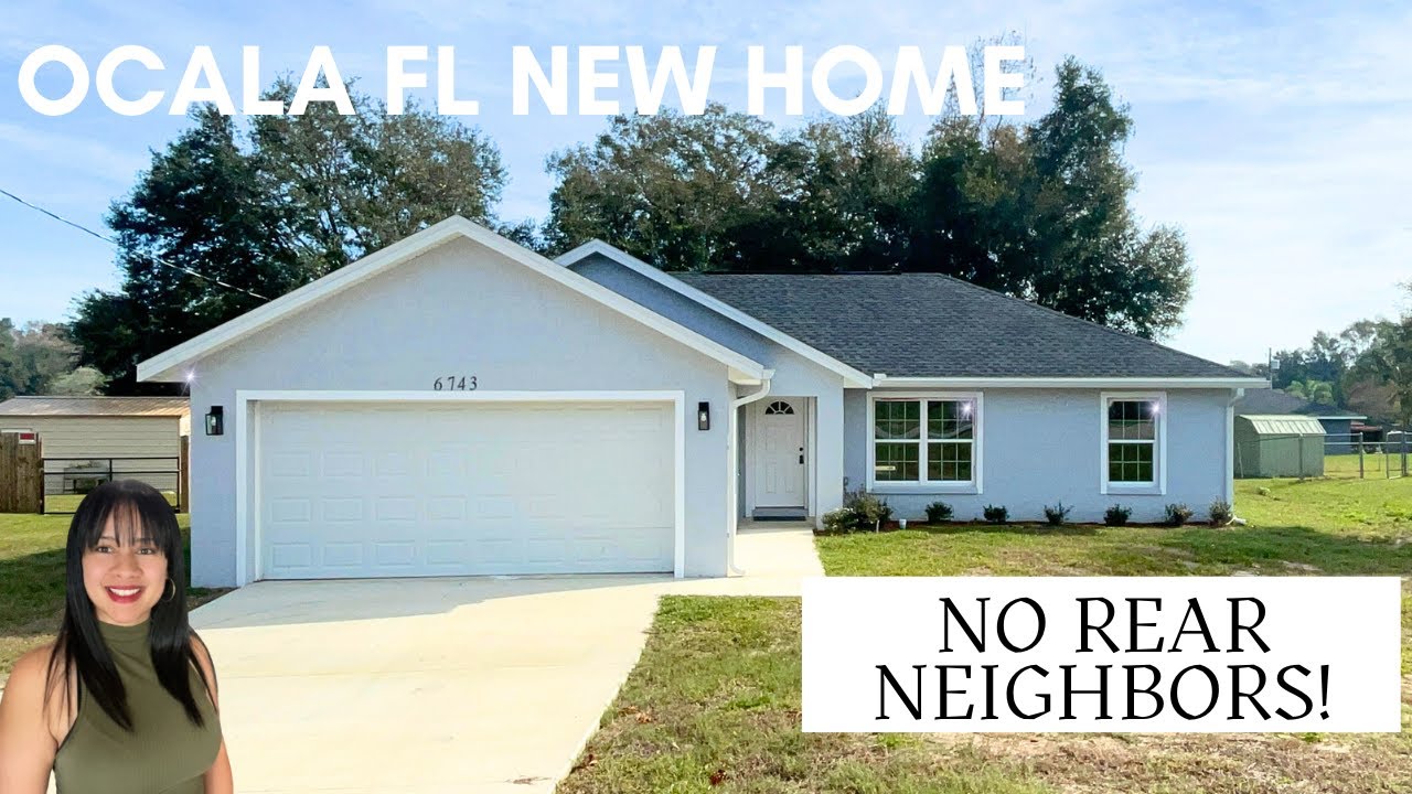 Ocala Home For Sale No HOA, No CDD On .25 Acres YouTube