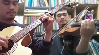 Video thumbnail of "Sang Guru | Panji Sakti | Cover Guitar and Violin"